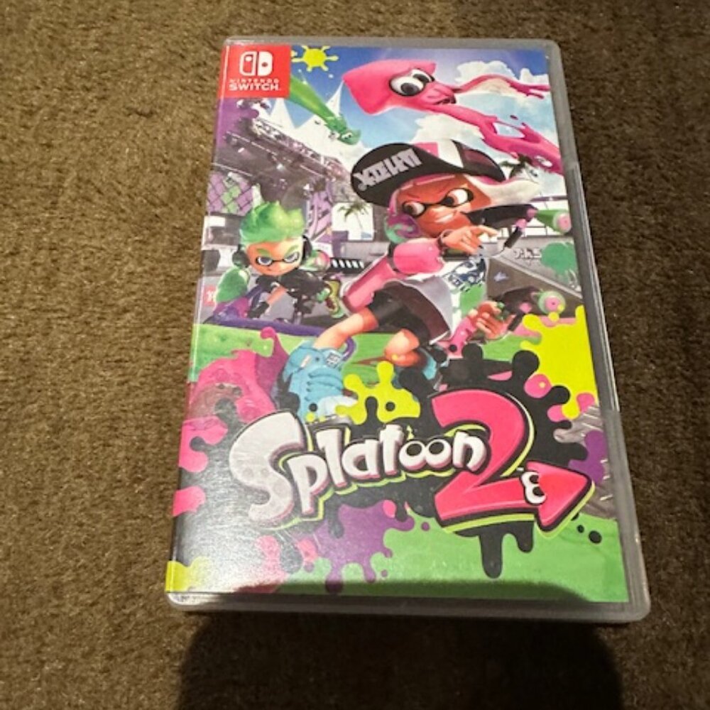 Nintendo switch splatoon 2 game